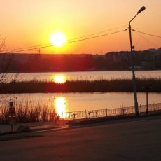 Moldavie, Chisinau, le lac "Valea Morilor" - Angelina (...)