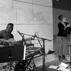 Nelly Cazal et Mangane à la Galerie des Hospices à Limoges © Arnaud Galy - Agora francophone 