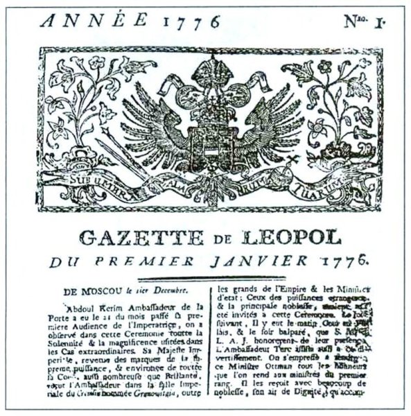 La Gazette de Léopol - © wikimedia commons