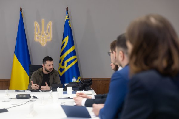 Le Président Zelensky rencontre les représentants de la presse ukrainienne - © Wikimedia commons
