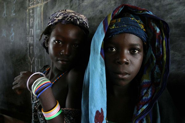 Enfants centrafricains - © Pierre Holtz - UNICEF