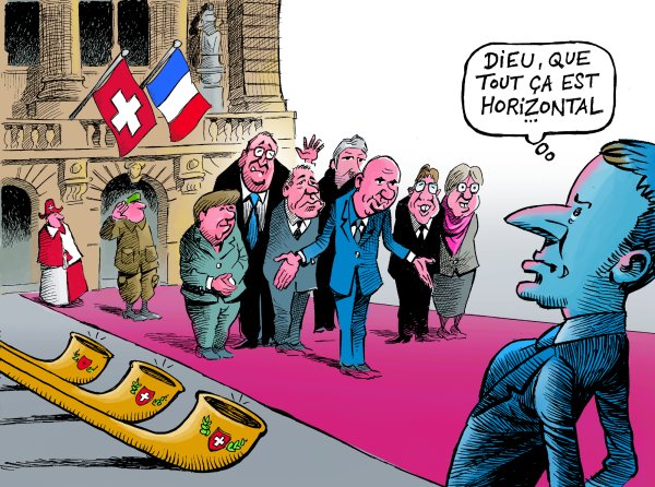 Remerciements à Patrick Chappatte - © Chappatte dans Le Temps, Genève